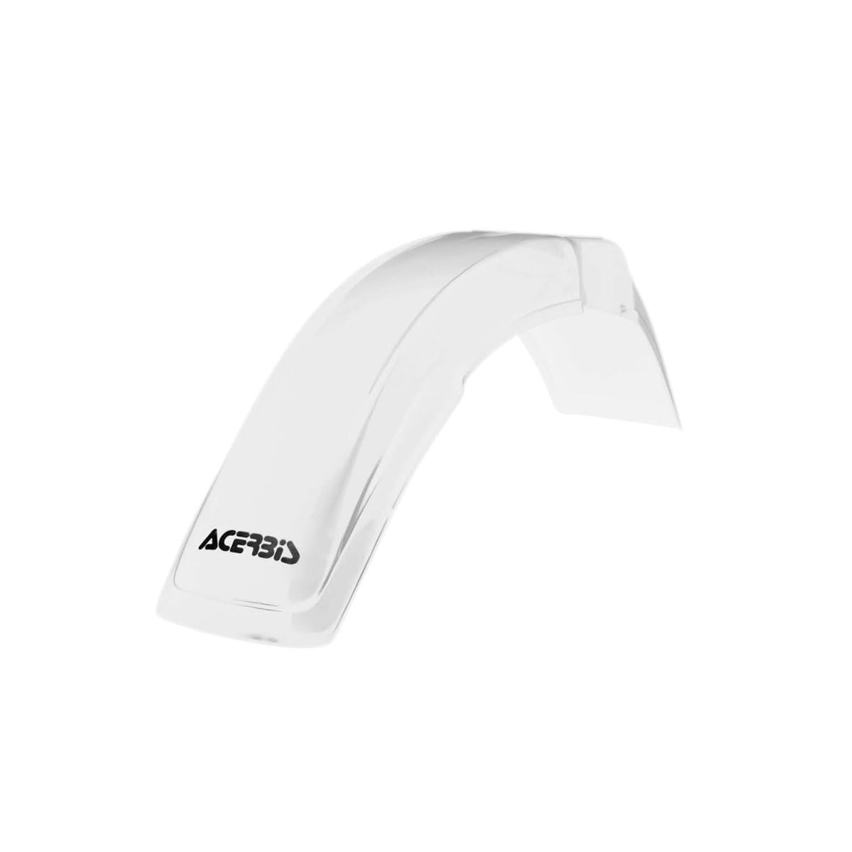 Acerbis White Classic Vintage Fender Mudguard Guard for Offroad Enduro Bike