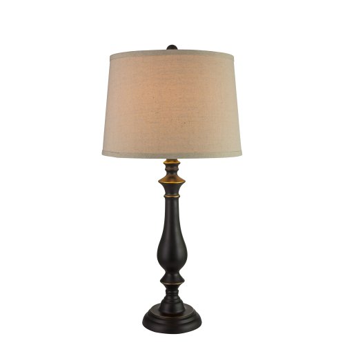 Fangio Lighting 1433MB 31.5 inch Metal Table Lamp in Madison Bronze, Madison Bronze