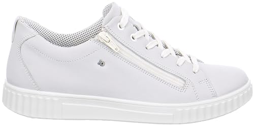 Jomos 811399-13-212 Blanc - Chaussure basse marche confort en cuir pour femme