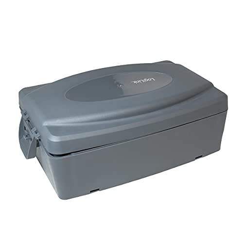 LogiLink LPS223 - wetterfeste Elektronik Box für den Aussenbereich (Outdoor) in grau mit Staub und Spritzwasserschutz (IP54), 32x21x11.5cm