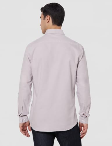 Image of Van Heusen Shirt for Men | Solid Casual Design | Premium Cotton | Slim Fit | Full Sleeves |