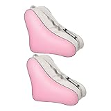 Milisten 2 Piezas Bolsa para Patines de Ruedas Rosa Mochila Resistente y Práctica Bolsa de Almacenamiento para Patines de Hielo y Patinaje Diseño Duradero para Niñas y Viajes