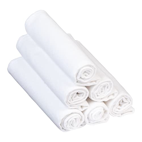 BORNINO Flanelltücher, 6er Set, Moltontücher für Babys, Schnuffeltuch...