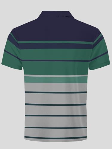 Image of Noble Monk Men's Regular Fit Polo T Shirt |Half Sleeves |Collar Tshirts T Shirt | Casual Tshirt
