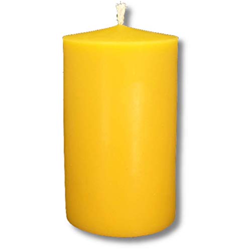 BAYERWALDIMKER | Bienenwachskerze | Stumpen, groß | 9,5 x Ø 5,8 cm |...