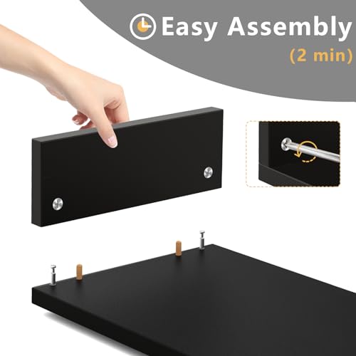 Soporte multifuncional para computadora y PC con longitud ajustable de tres estantes 8