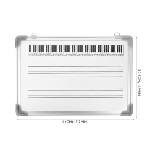 Tableau effaçable double face à surface lisse en aluminium FUOYLOO - 2