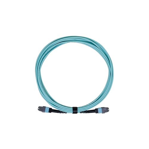 TRUE CABLE MTP/MPO OM3 MM 12-Fiber Patch Cable Type B, OFNP, 15m (49.21ft)