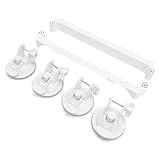 Keenso Satelliten-Saugnapfhalterung für Schnellen Internetdienst auf Schiebedach und Windschutzscheiben – Hitzebeständiges ABS-Material