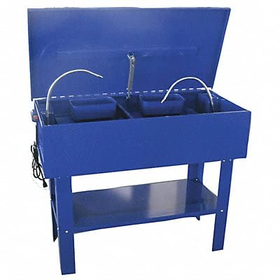 Westward Aqueous Duel Basin Parts Washer,40 gal.