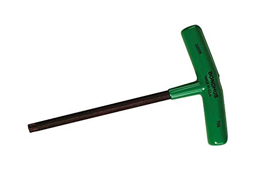 Bondhus 33025 T25 Star Tip Graduated T-Handle w/ProGuard Finish, 7.1