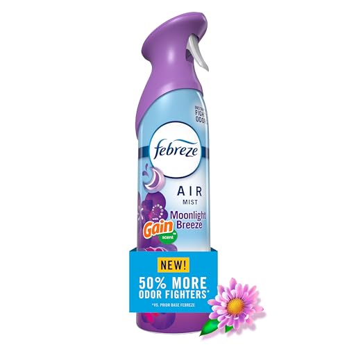 Febreze Air désodorisant spray 230g - Gain Moonlight Breeze pour maison et bureau