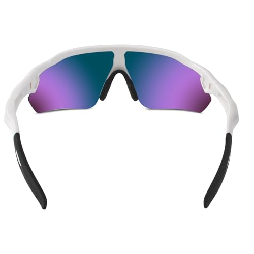 Image of DSC Glider Polarized Cricket Sunglasses | Color: Multicolor | Size: Junior | Material: Plastic | for Men & Boys | Lightweight | Exceptional Sun Protection | Ideal Useful for Outdoor Activities