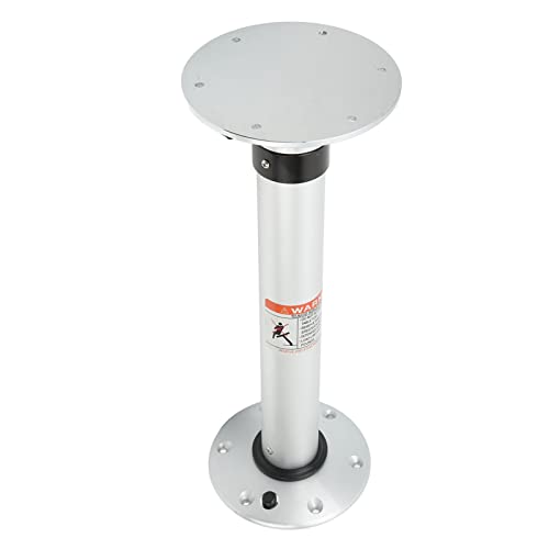 Support de Table pour Camping-Car, Pied de Table RV en Alliage D'Aluminium 490MM-745MM Piédestal de Table Levage Pliant Hauteur Réglable Pied de Support de...