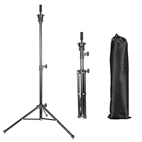 Training Head Stand Adjustable Mannequin Manikin Training Practice Canvas Head Holding Clamp Stand for Wig Display Styling Black