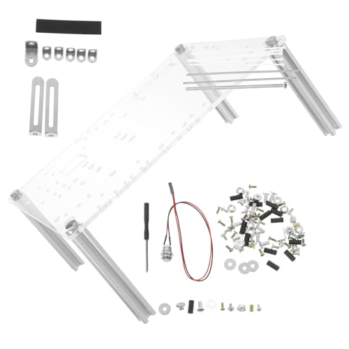 Support de châssis transparent pour boîtier ouvert compact mini table de test PC