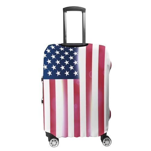 Carry On Luggage Cover Red Blue White American Flag (56) Anti Scratch Travel Luggage Cover Suitcase Protector Suitcase Covers4