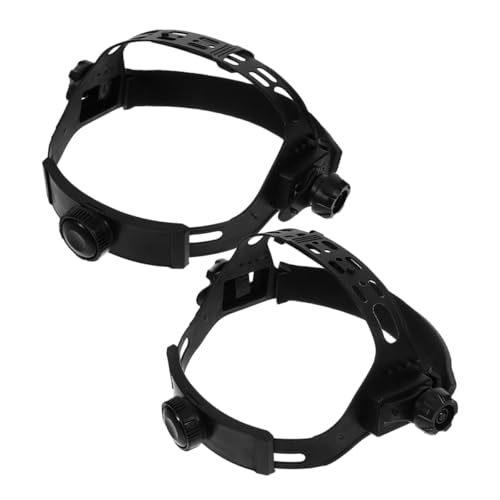 SAFIGLE Casco de Soldador Capucha Ajustable y Lente Automática, 2 Unidades, Liviano y Portátil, Adecuado para Trabajos de Soldadura Multiproceso
