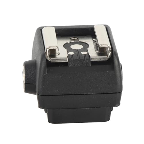 QANYEGN Hot Shoe Adapter, Plastic Flash Hot Shoe Adapter, Speedlight Shoe Mount Converter for DSLRs and Flash