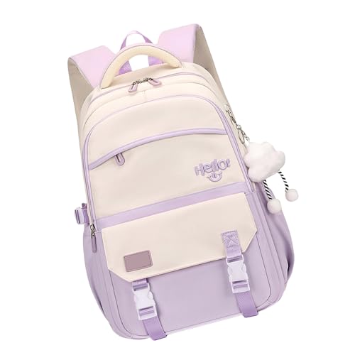 Sac à dos en nylon grande capacité résolvant le manque de place à l'école