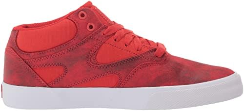 DC Men's Kalic Vulc Mid Skate Shoe, Rust, 11 | Image 5
