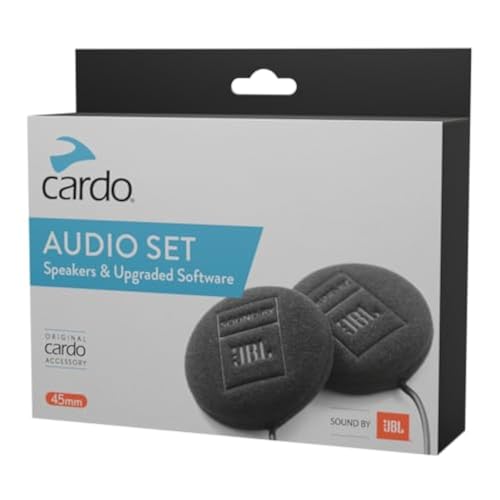 Cardo Unisex - PACKTALK BOLD Motorcycle Bluetooth Intercom Communication System Bundle Includes Packtalk Bold And, Black, Single Pack UK