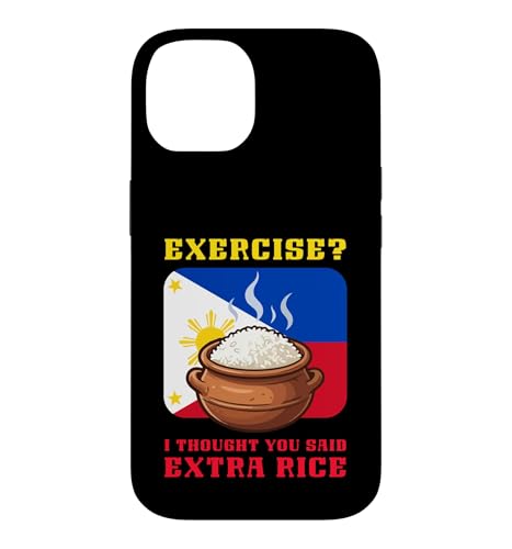 �G�N�T�T�C�Y I Thought You Said Extra Rice Funny Filipino �X�}�z�P�[�X iPhone 14 �p