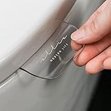 LUOWUYOU Toilet seat lifter, 2PCS can avoid touching the toilet lid lifting handle, fashionable and practical toilet seat lifter bathroom accessories(Transparent)