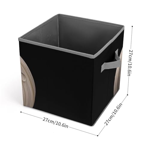 Cube de rangement pliable imprimé ail pour armoires et vêtements
