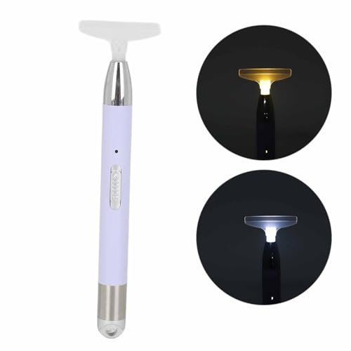 LED Rhinestone Painting Pen, Art Pen LED Diamond Painting Pen Tips and Storage Case with 6 Replacement Heads Diamond Art Accessories Tools for DIY Crafts - Thumbnail 5