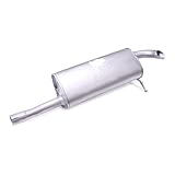 Auspuff Endtopf, ESD, Nachschalldämpfer, Schalldämpfer, Endtopf: kompatibel mit FORD Fiesta Mk5 Schrägheck (JH1, JD1, JH3, JD3), kompatibel mit FORD Fiesta Mk5 Kastenwagen
