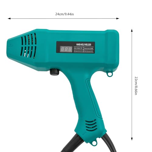 Handheld Welding Machine, Portable ARC Welder Gun 110V, Stick Welder Machine with IGBT Inverter, Small MMA Welding Machine for Metal Fits for 1.6-3.2mm Welding Rods (blue)