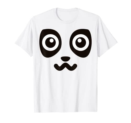 Disfraz de oso de panda de Halloween para niños Camiseta