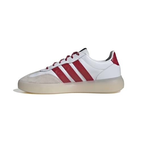 Image of adidas Men's NCAA Team Barreda Decode, White /Team Power Red /Black /University of Louisville, 8