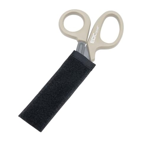 IDOGEAR Sport Tactical Medical Scissor Cover EMT EMS Shear Pouch Hand Tools Holder Accessories with Hook and Loop for Tactical Equipment(1pc) Cover