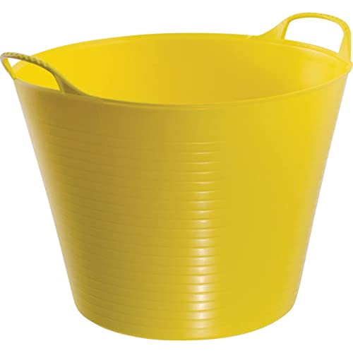 Gorilla Tubs GORTUB26 Muck Buckets and Builders Tubs, Yellow