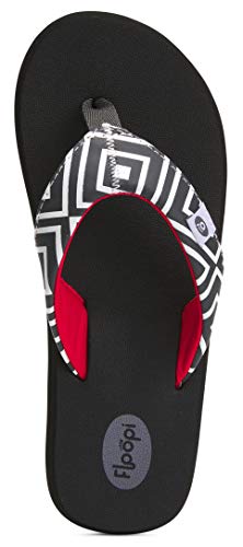 Image of Floopi Flip Flops for Women Flat Yoga Mat Thong Womens Sandals Ladies Beach Sandals with Indoor & Outdoor Anti Skid Soles