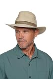 Men's Packable Fedora - UPF 50+ Sun Protection - Holden in Khaki