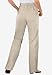 Woman Within Plus Size Perfect All-Cotton Back-Elastic Denim Jeans - 18 W, Natural Khaki