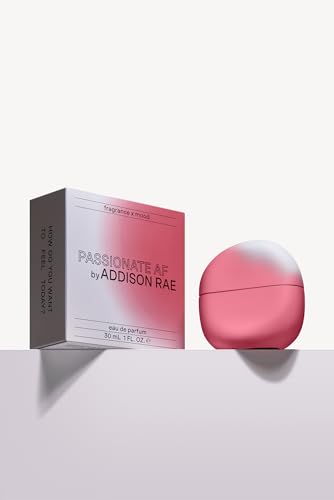 Addison Rae Passionate - 30 ml EDP Spray - Body Spray for Women, Vanilla Perfumes for Women - Long-lasting, Vegan - with Lychee, Apricot, Moonflower, Jasmine, Coconut Cream, Sugar Musks Notes