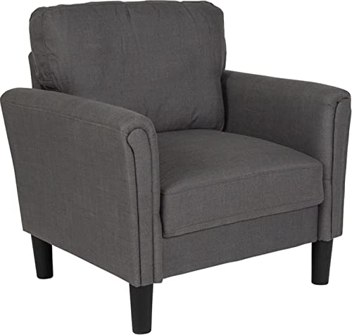 Flash Furniture Bari Upholstered Chair In Dark Gray Fabric #TOP11