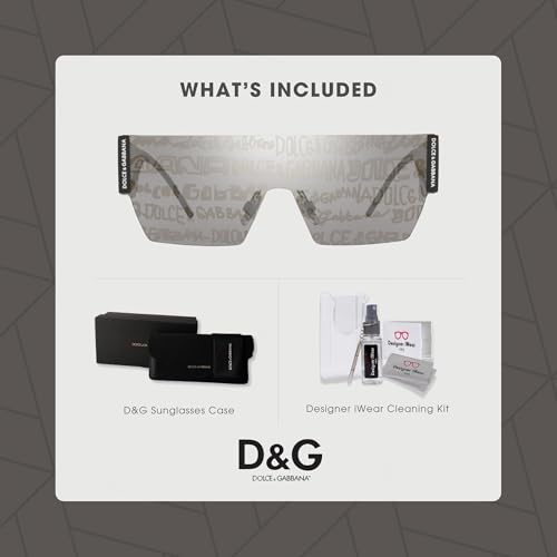 Dolce & Gabbana DG2233 Square Sunglasses for Men + BUNDLE With Designer iWear Eyewear Kit2