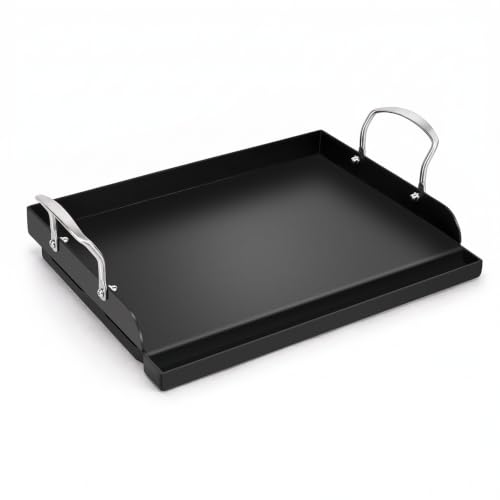 QuliMetal 17" x 13" Nonstick Coated Cast Iron Grill Griddle