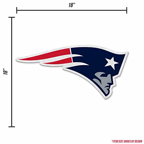 Rico Industries NFL Football New England Patriots Primary Shape Cut Pennant - Home and Living Room Décor - Soft Felt EZ to Hang - image 5
