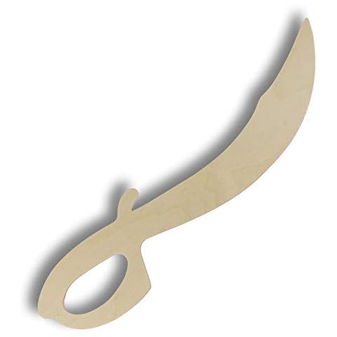 Herr Bo & Co Piratensäbel aus 3mm Birkensperrholz, unbehandelt, zum Selbergestalten Cover