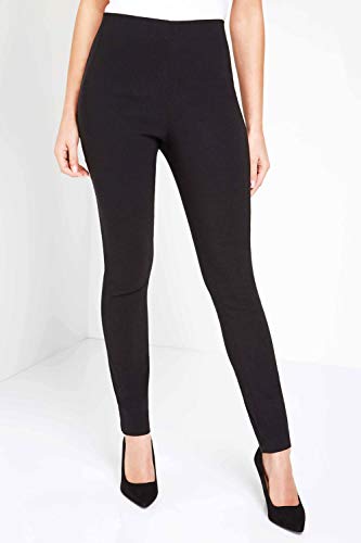 Roman Originals Women Stretch Pull On Trousers - Ladies Bengaline Fitted Tailored Tapered Elasticated Work Office Smart Thick Legging - Black - Size 18 steampunk buy now online Roman Originals Women Stretch Pull On Trousers - Ladies Bengaline Fitted Tailored Tapered Elasticated Work Office Smart Thick Legging - Black - Size 18 steampunk buy now online
