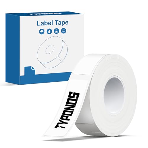 P21 Label Maker Tape Black on Clear 14x40mm (0.55"x1.57"), Adapted NELKO P21 Label Printer Paper Standard Laminated 180 Labels/Roll, Clear Tape Use for Office, School and Home 0.55"x1.57"(14