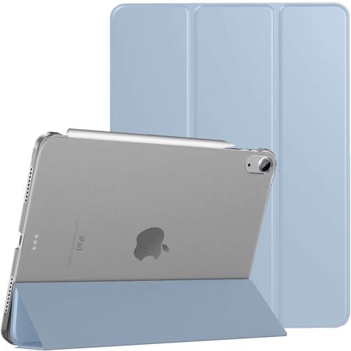 Image of DuraSafe Cases for iPad Mini 6th Gen 2021 8.3 [ Mini 6 ] MK893HN /A MLX43HN /A MK8E3HN /A MK8C3HN /A Slim Lightweight Protective PC Dual Angle Stand Cover - Light Blue