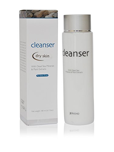 Jericho Dead Sea Minerals Facial Cleanser 180ml 6.1fl.oz (Dry Skin)
