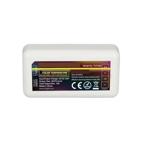 Atenuador de 4 zonas FUT035 para solucionar el control independiente de tiras LED CCT duales 2